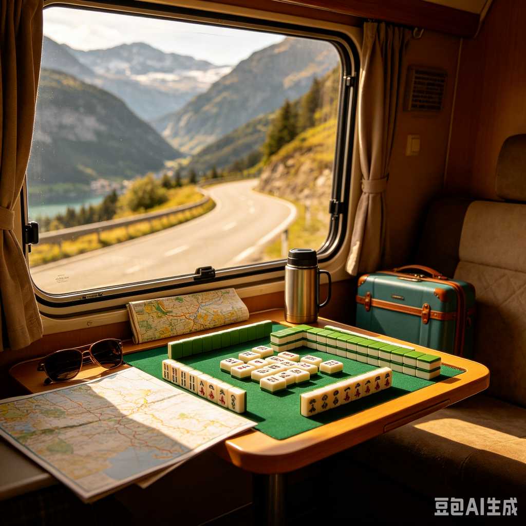 stable print mahjong set